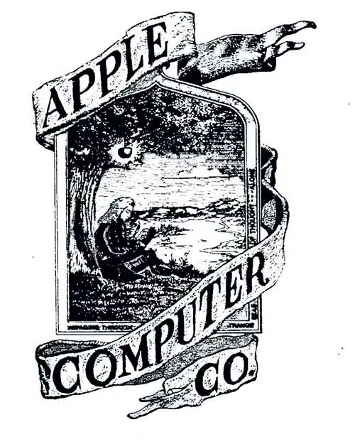 apple old logo