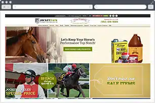 jockey tack Tires Ecommerce Website