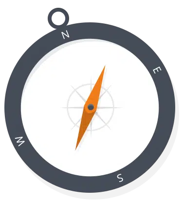 Exults Compass Graphic